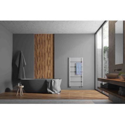 P.M.H. SN4W - Badkamer handdoekradiator SORANO 470W 121 cm wit