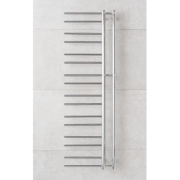 P.M.H. T2C-L - Badkamer handdoekradiator THEIA 352W 154 cm links/glanzend chroom