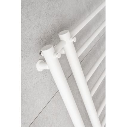 P.M.H. T2W - Badkamer handdoekradiator THEIA 352 W 154 cm rechts/wit