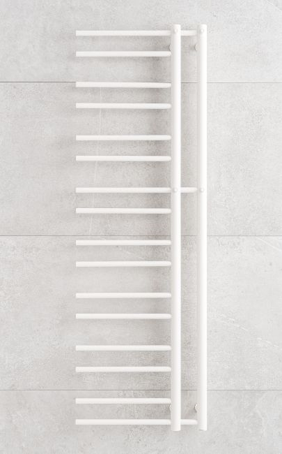 P.M.H. T2W-L - Badkamerhanddoekradiator THEIA 352 W 154 cm links/wit