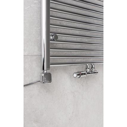 P.M.H. TERM-LC-EK - Ventiel met thermostatische kop TERM links/glanzend chroom