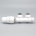 P.M.H. TERM-LW-EK - Ventiel met thermostatische knop TERM links/wit