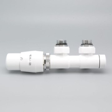 P.M.H. TERM-LW-EK - Ventiel met thermostatische knop TERM links/wit