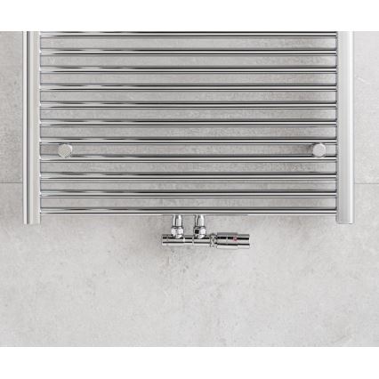 P.M.H. TERM-RC-EK - Ventiel met thermostatische kop TERM, rechts, glanzend chroom