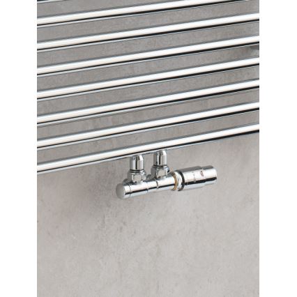 P.M.H. TERM-RC-EK - Ventiel met thermostatische kop TERM, rechts, glanzend chroom