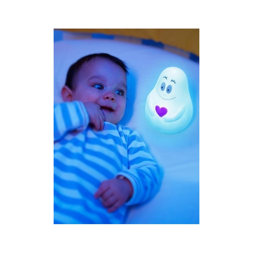 PABOBO - LED Lamp Lumilove BARBAPAPA blauw