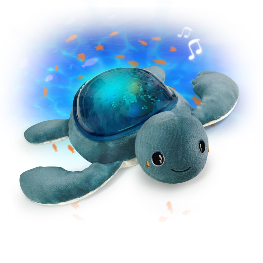 PABOBO - Projector met een melodie AQUA DREAM USB schildpad