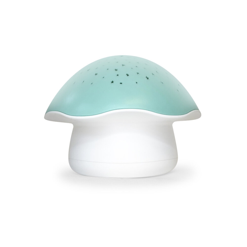 PABOBO - Projector met een melodie STAR MUSHROOM 3xAA blauw