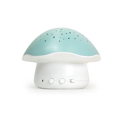 PABOBO - Projector met een melodie STAR MUSHROOM 3xAA blauw