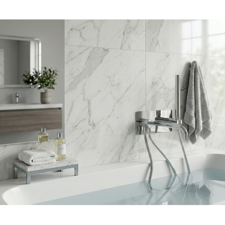 Paffoni - Badkraanset LIGHT glanzend chroom