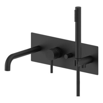 Paffoni - Badkraanset LIGHT zwart