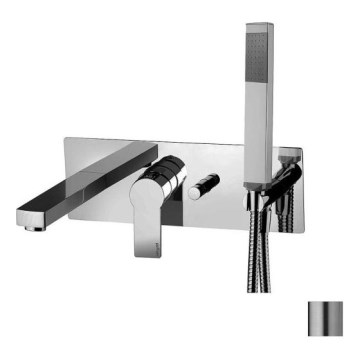 Paffoni - Badset met inbouwmengkraan TANGO, roestvrij staal