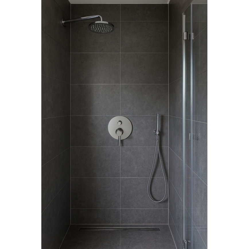 Paffoni - Douchemengkraan voor inbouw LIGHT, glanzend chroom