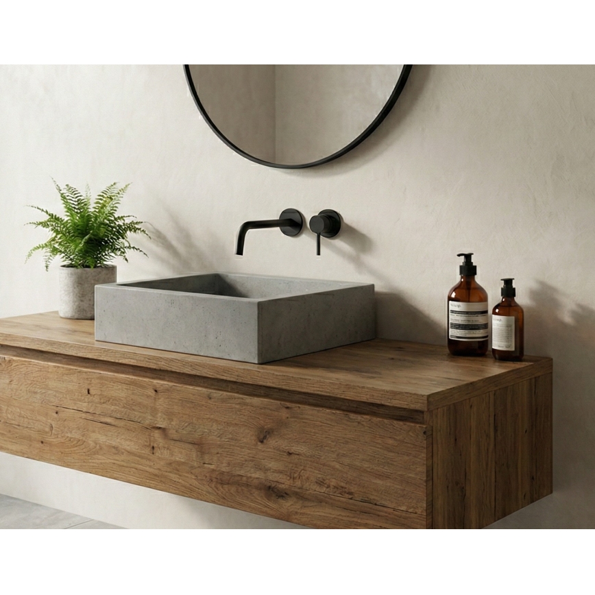 Paffoni - Inbouw wastafelkraan LIGHT zwart