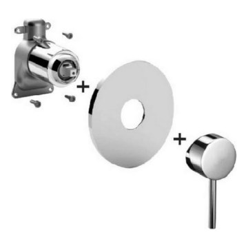 Paffoni - Inbouwmengkraan LIGHT mat chroom