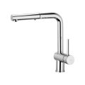 Paffoni - Keukenkraan met uittrekbare sproeikop LIGHT 29,2 cm glanzend chroom