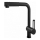 Paffoni - Keukenkraan RINGO met uittrekbare sproeikop, 29,2 cm, zwart