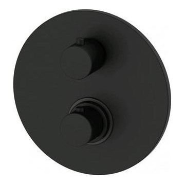 Paffoni - Thermostatische douchemengkraan LIGHT zwart