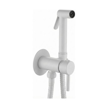 Paffoni - Wandset met handdouche voor bidet voor inbouwmontage RINGO WEST wit