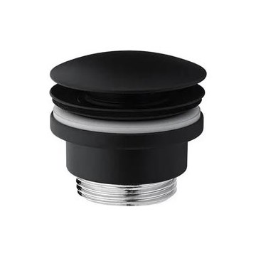 Paffoni - Wastafelafvoer RINGO WEST Ø 63,5 mm, zwart