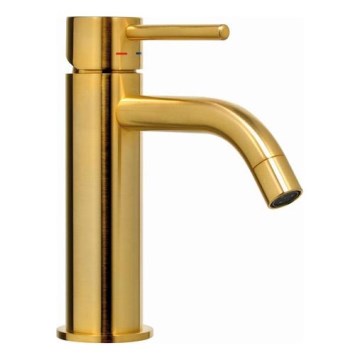 Paffoni - Wastafelkraan LIGHT geborsteld goud