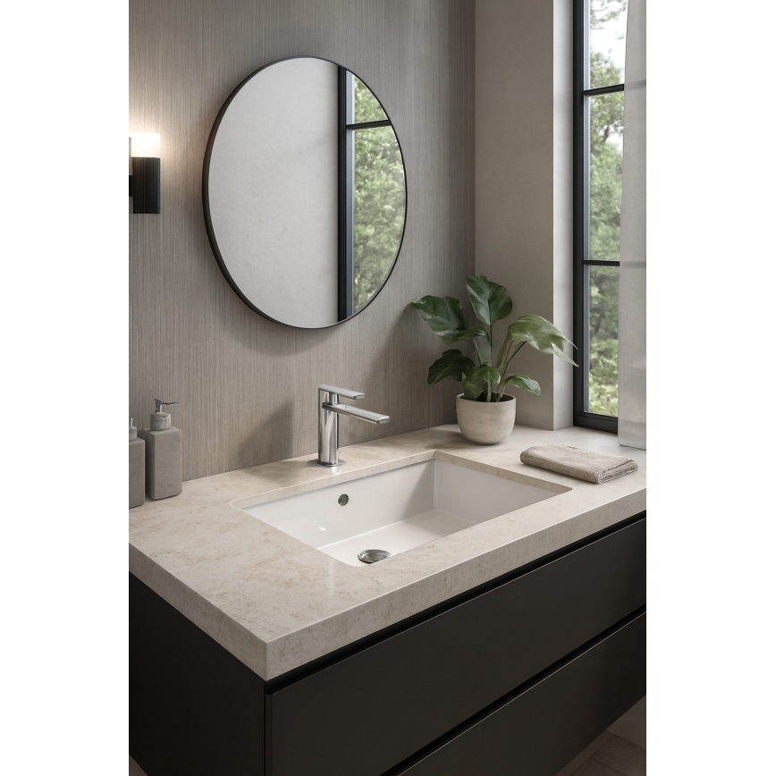 Paffoni - Wastafelmengkraan + afvoer TANGO mat chroom