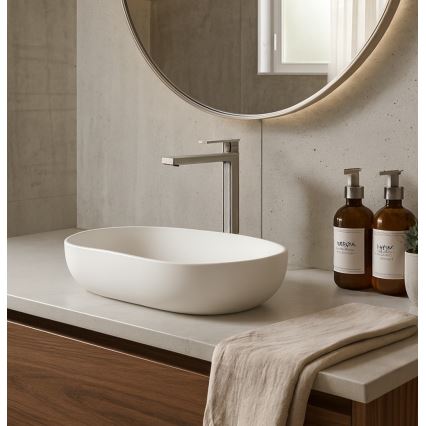 Paffoni - Wastafelmengkraan + afvoer TANGO RVS