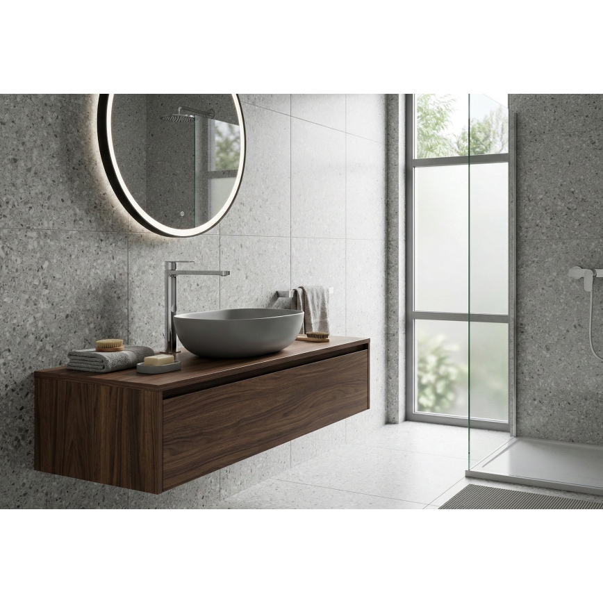 Paffoni - Wastafelmengkraan met afvoer TANGO, glanzend chroom