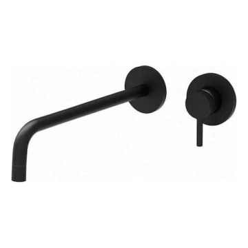 Paffoni - Wastafelmengkraan voor inbouw LIGHT zwart