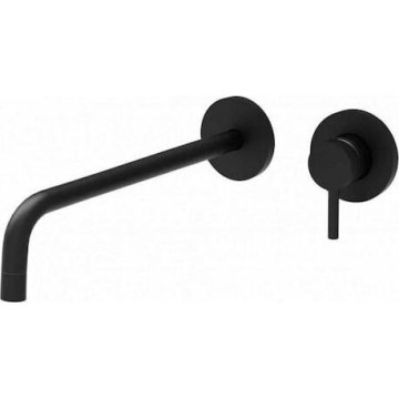 Paffoni - Wastafelmengkraan voor inbouw LIGHT zwart