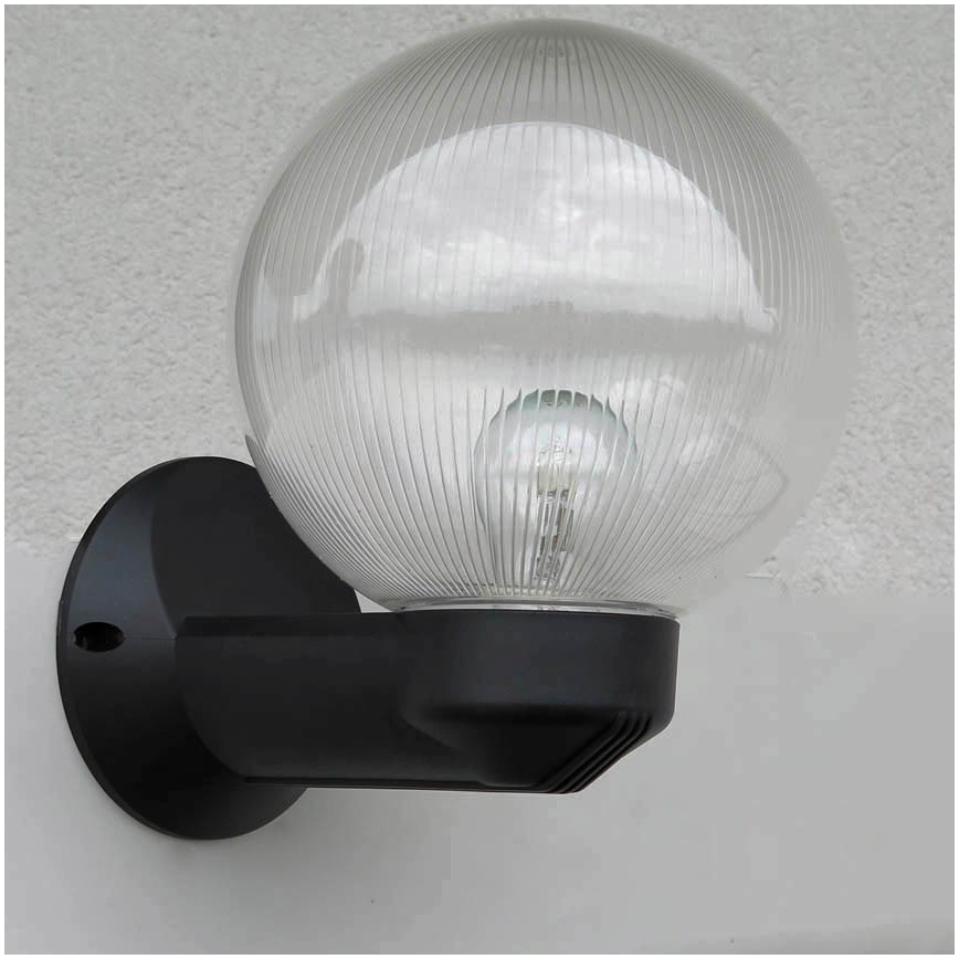 Wandlamp voor buiten NADIR 1xE27/15W/230V IP44 transparant