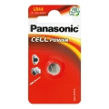 Panasonic - 1 st. Alkaline knoopcel batterij LR44 1,5V 120 mAh