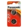 Panasonic - 2 st. Lithium knoopcel batterij CR2016 3V 72 mAh