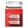 Panasonic - 2 st. Zinkhousdkoolbatterij C 1,5V
