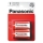 Panasonic - 2 st. Zinkhousdkoolbatterij C 1,5V