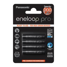 Panasonic Eneloop Pro BK-4HCDE/4BP - 4 st. Oplaadbare batterijen AAA Eneloop Pro NiMH/1