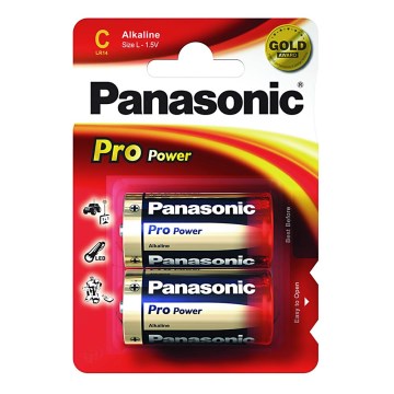 Panasonic LR14 PPG - 2 st. Alkaline batterij C Pro Power 1,5V