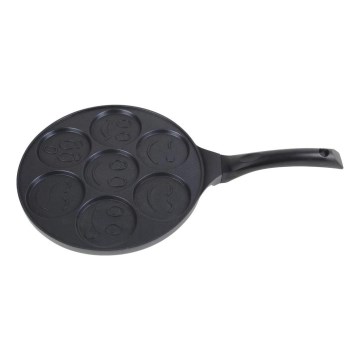 Pannenkoekenpan KITCHISIMO 26 cm zwart