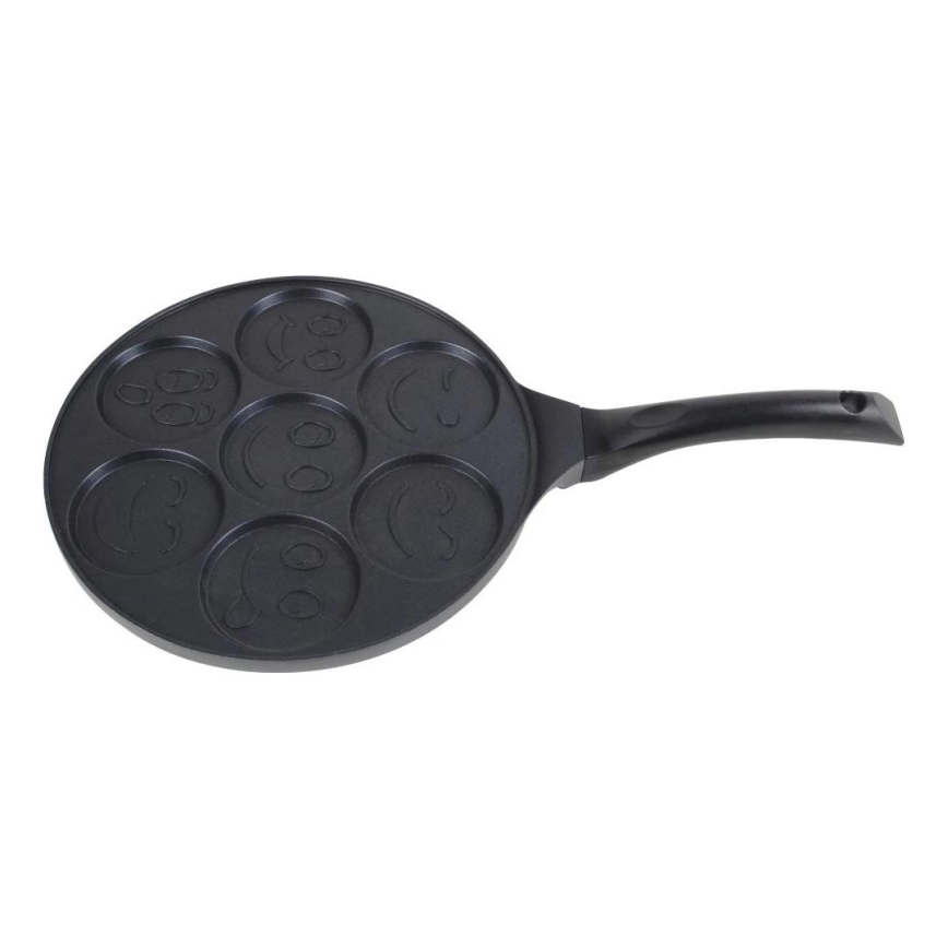 Pannenkoekenpan KITCHISIMO 26 cm zwart