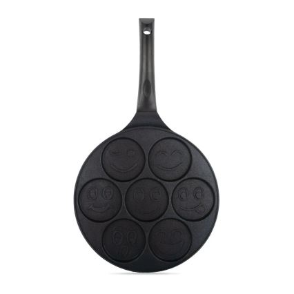 Pannenkoekenpan KITCHISIMO 26 cm zwart