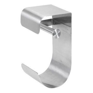 Papierhouder 12,5x26 cm rvs/zilver