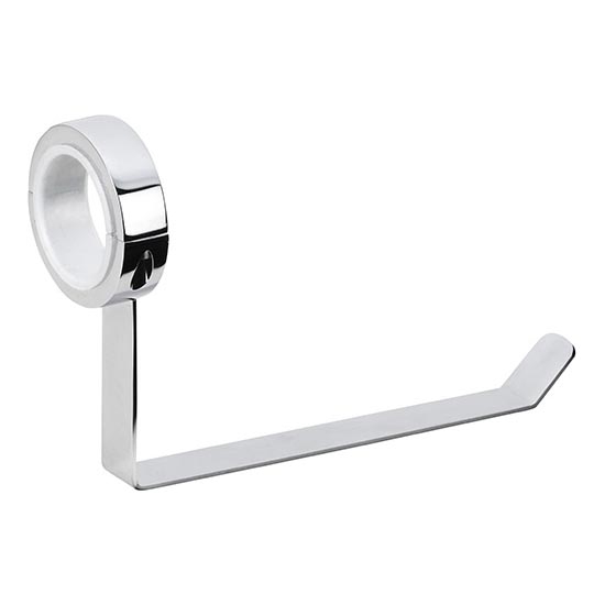 Papierhouder 4,7x9,6 cm RVS/zilverkleurig