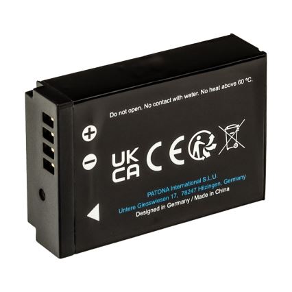 PATONA - Accu Canon LP-E12 750mAh Li-Ion Platinum USB-C opladen