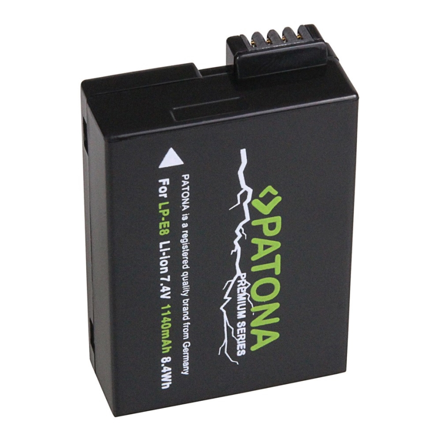 PATONA - Accu Canon LP-E8 1140mAh Li-Ion Premium
