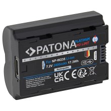PATONA - Accu Fuji NP-W235 2400mAh Li-Ion Platinum USB-C opladen X-T4