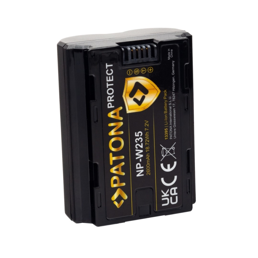 PATONA - Accu Fuji NP-W235 2600mAh Li-Ion 7,2V Protect X-T4