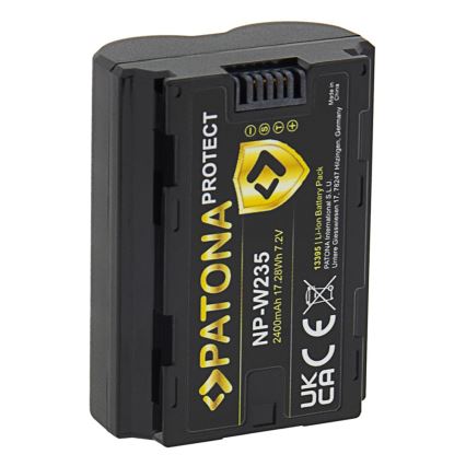 PATONA - Accu Fuji NP-W235 2600mAh Li-Ion 7,2V Protect X-T4