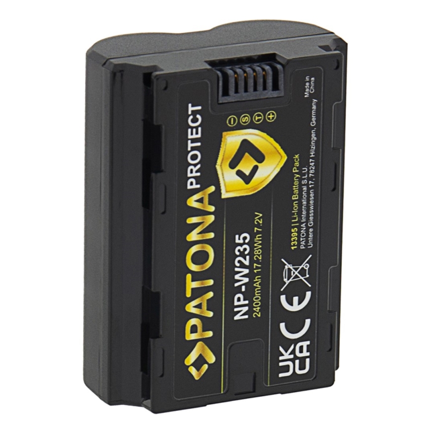 PATONA - Accu Fuji NP-W235 2600mAh Li-Ion 7,2V Protect X-T4
