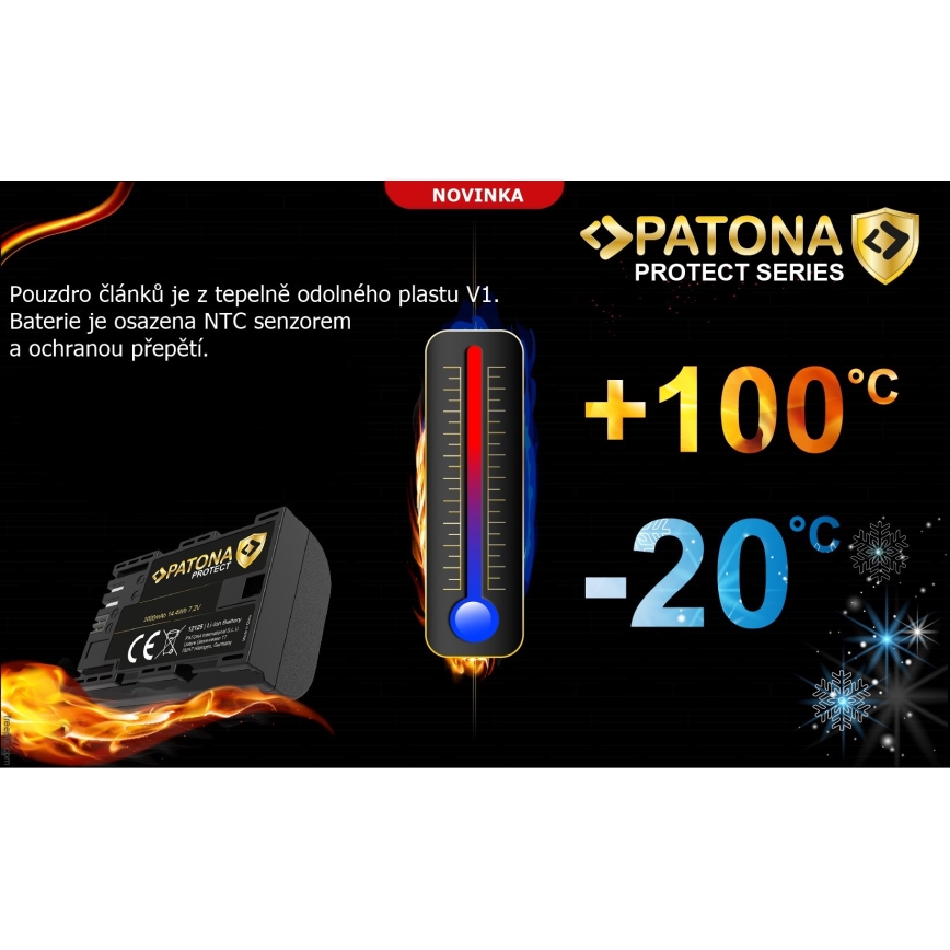 PATONA - Accu Fuji NP-W235 2600mAh Li-Ion 7,2V Protect X-T4