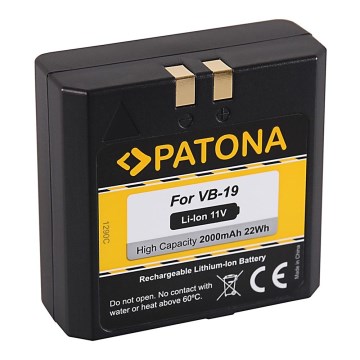 PATONA - Accu GODOX VB18/VB19 2000mAh Li-Ion 11V